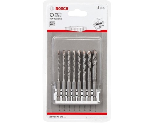 Набор оснастки Bosch 2608577142 (8 предметов)