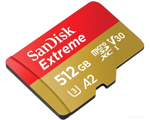 Карта памяти SanDisk Extreme SDSQXA1-512G-GN6MA 512GB (с адаптером)