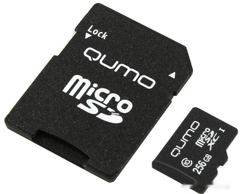 Карта памяти Qumo microSDXC QM256GMICSDXC10U3 256GB