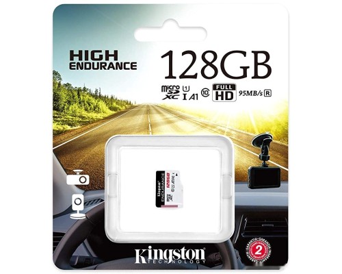 Карта памяти Kingston High Endurance microSDXC 128GB