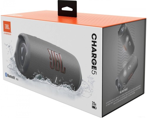 Портативная акустика JBL Charge 5 (серый)