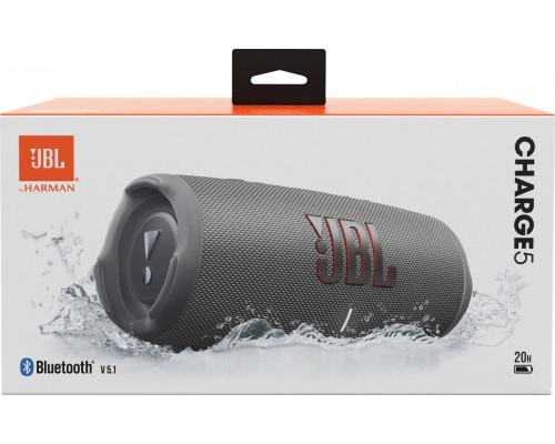 Портативная акустика JBL Charge 5 (серый)