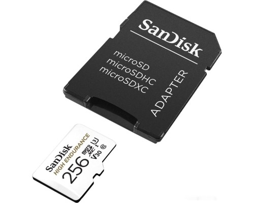 Карта памяти SanDisk High Endurance microSDXC SDSQQNR-256G-GN6IA 256GB