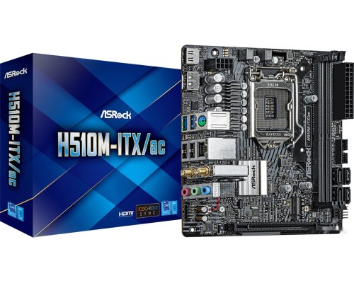 Материнская плата ASROCK H510M-ITX/AC