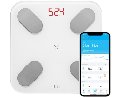 Напольные весы Picooc Mini V2 (белый)