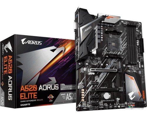 Материнская плата Gigabyte A520 Aorus Elite (rev. 1.0)