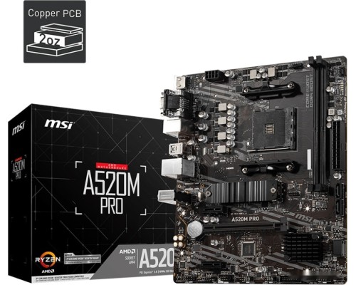 Материнская плата MSI A520M Pro