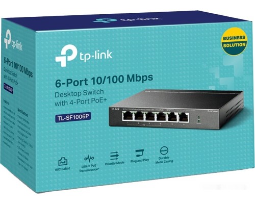 Коммутатор TP-Link TL-SF1006P