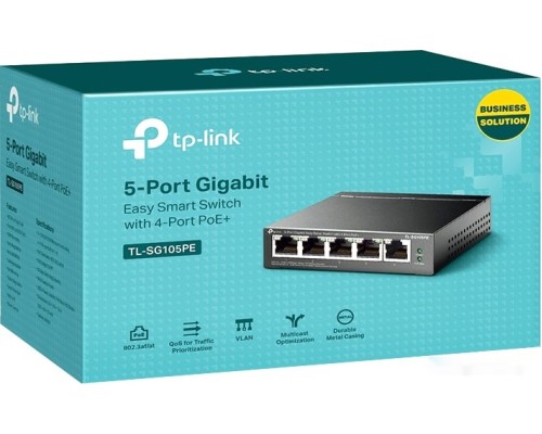 Коммутатор TP-Link TL-SG105PE