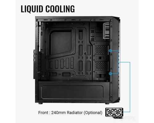 Корпус Aerocool SI-5200 Frost