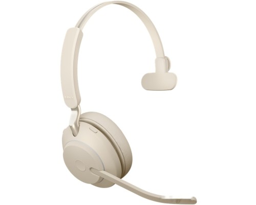 Наушники Jabra Evolve2 65 UC Mono USB-С (бежевый)