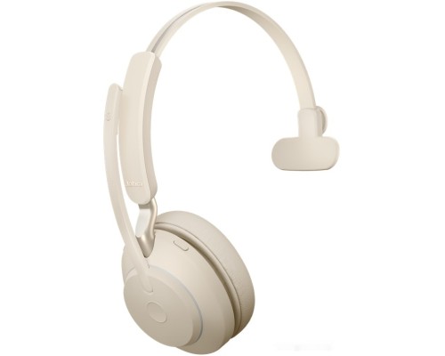 Наушники Jabra Evolve2 65 UC Mono USB-С (бежевый)