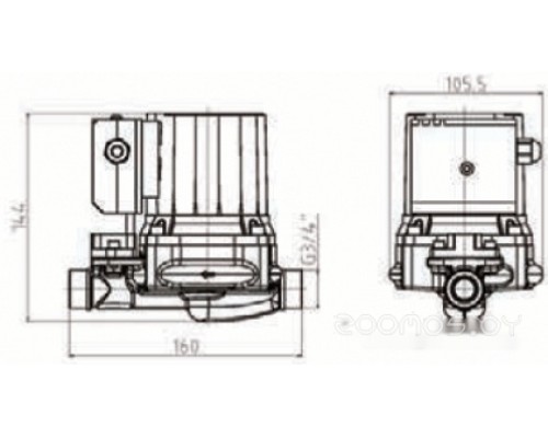 Установка повышения давления Pumpman GRS12/9-Z