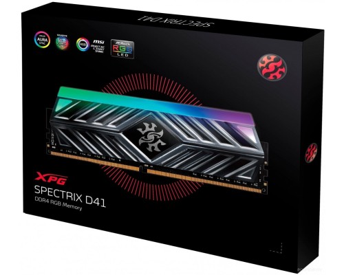 Модуль памяти A-Data Spectrix D41 RGB 2x8GB DDR4 PC4-25600 AX4U32008G16A-DT41