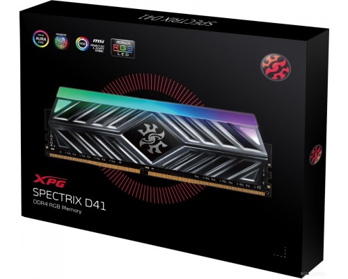 Модуль памяти A-Data Spectrix D41 RGB 2x8GB DDR4 PC4-25600 AX4U32008G16A-DT41