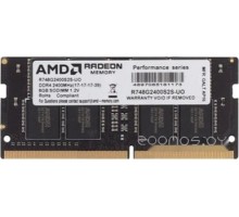 Модуль памяти AMD Radeon R7 Performance 8GB DDR4 SODIMM PC4-19200 R748G2400S2S-UO