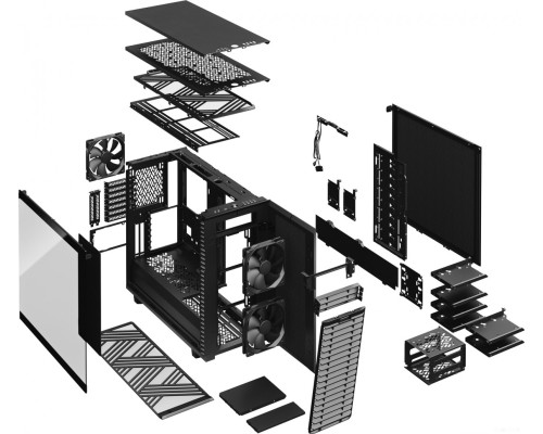 Корпус Fractal Design Define 7 Black TG Dark Tint FD-C-DEF7A-03