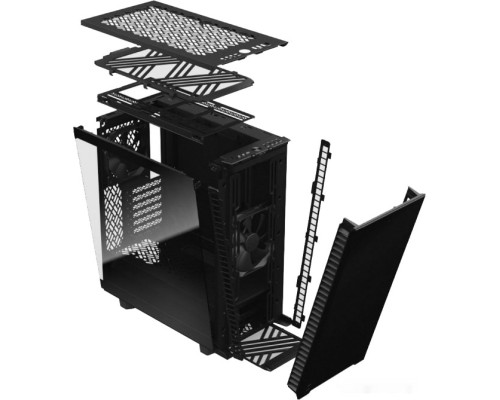 Корпус Fractal Design Define 7 Compact Black TG Dark FD-C-DEF7C-02