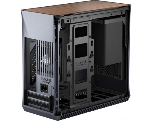 Корпус Fractal Design Era ITX Titanium Gray - Walnut FD-CA-ERA-ITX-GY