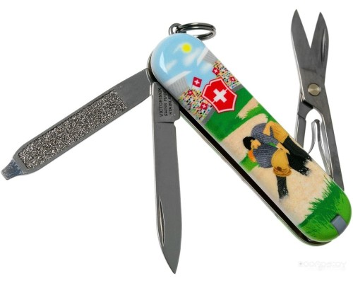 Туристический нож Victorinox Classic Limited Edition 2020 Swiss Wrestling 0.6223.L2009