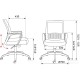 Офисное кресло Бюрократ MC-201/SD/TW-11 (черный/зеленый)