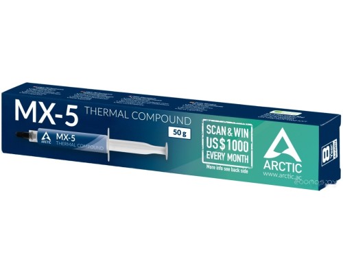 Термопаста Arctic MX-5 ACTCP00050A (50 г)