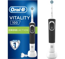 Электрическая зубная щетка Oral-B Vitality 100 Cross Action D100.413.1 (черный)