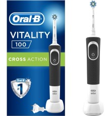 Электрическая зубная щетка Oral-B Vitality 100 Cross Action D100.413.1 (черный)