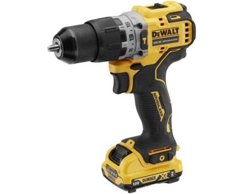 Ударная дрель-шуруповерт DeWALT DCD706D2-QW (с 2-мя АКБ, кейс)