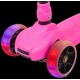 Самокат Novatrack Rainbow Car 120C.RAINBOW.PN20 (розовый)