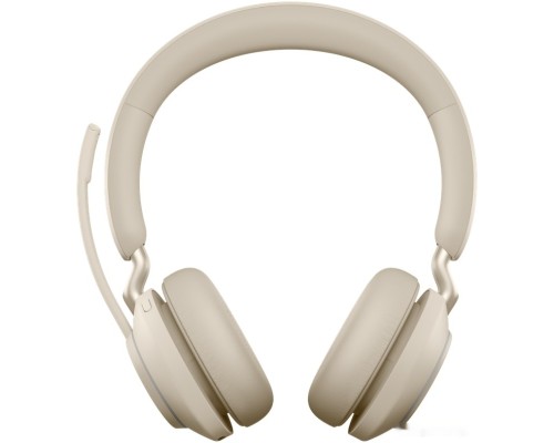 Наушники Jabra Evolve2 65 MS Stereo USB-A (бежевый)