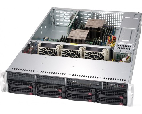 Корпус Supermicro SuperChassis CSE-825TQ-R740LPB 740W