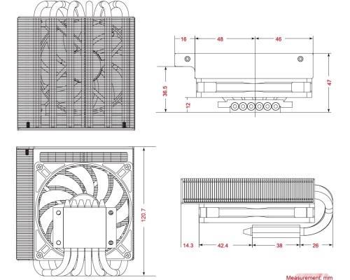 Кулер для процессора ID-COOLING IS-47K