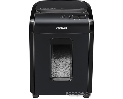 Шредер Fellowes Powershred 10M (черный)