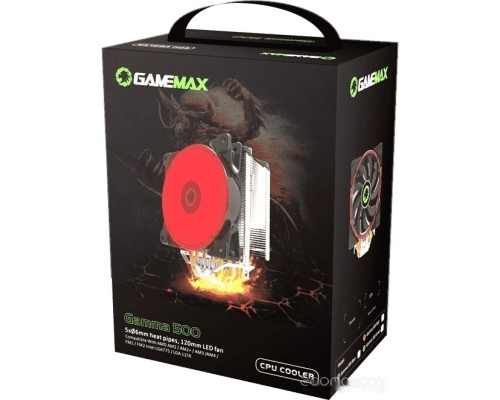 Кулер для процессора GameMax GAMMA 500 (зеленый)