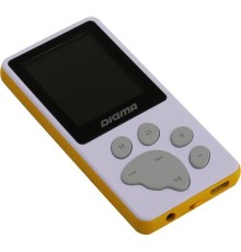 MP3-плеер DIGMA S4 8GB (белый/оранжевый)