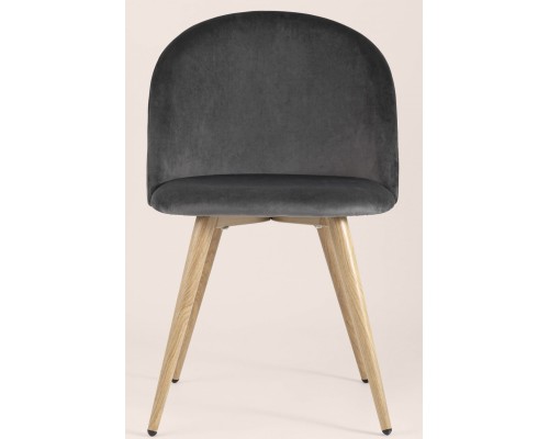 Стул Stool Group Лион (Велюр серый) Стул Stool Group Лион (Велюр серый)