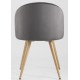 Стул Stool Group Лион (Велюр серый)