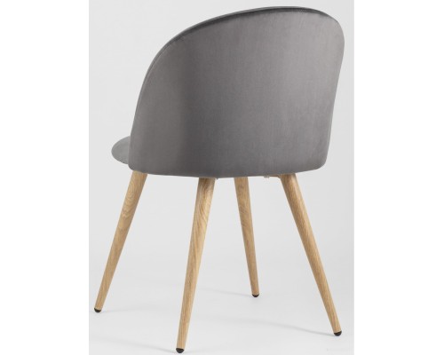 Стул Stool Group Лион (Велюр серый) Стул Stool Group Лион (Велюр серый)