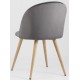 Стул Stool Group Лион (Велюр серый)