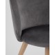 Стул Stool Group Лион (Велюр серый)
