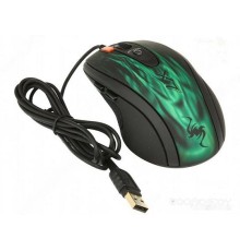 Игровая мышь A4Tech XL-750BK (Green Fire)