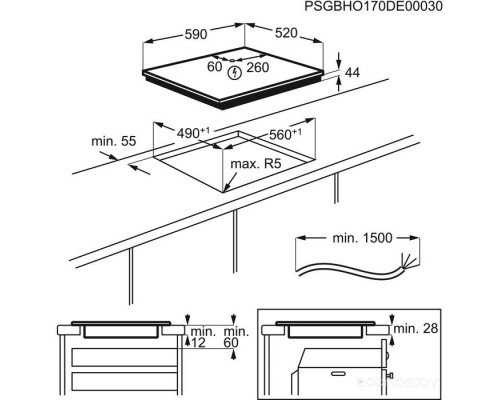 Варочная панель Electrolux CIL61443C