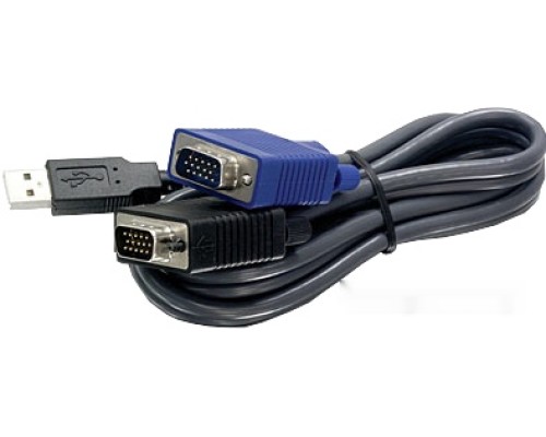 Кабель TRENDnet USB/VGA KVM-кабель 4,5 м [TK-CU15]