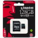 Карта памяти Kingston Canvas Go! SDCG2/128GB microSDXC 128GB (с адаптером)