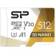 Карта памяти Silicon Power Superior Pro microSDXC SP512GBSTXDU3V20AB 512GB (с адаптером)