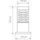 Садовый светильник Elektrostandard 1508 Techno (черный)