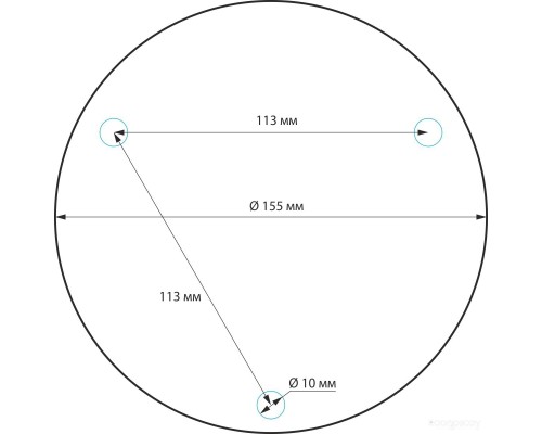 Садовый светильник Elektrostandard 1508 Techno (черный)