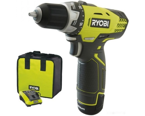 Дрель-шуруповерт Ryobi RCD12011L 5133001156 (с 1-им АКБ, сумка)