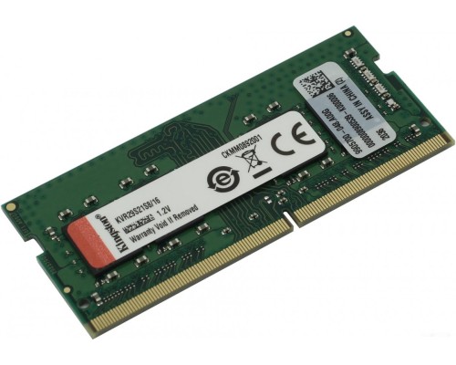 Модуль памяти Kingston ValueRAM 16GB DDR4 SODIMM PC4-23400 KVR29S21S8/16